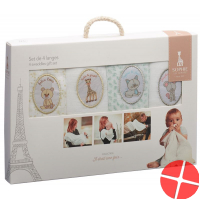 Sophie La Girafe 4 Piece Diaper Set