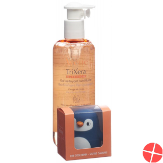 Avène Trixera Reinigungsfluid + Badespielze 400ml