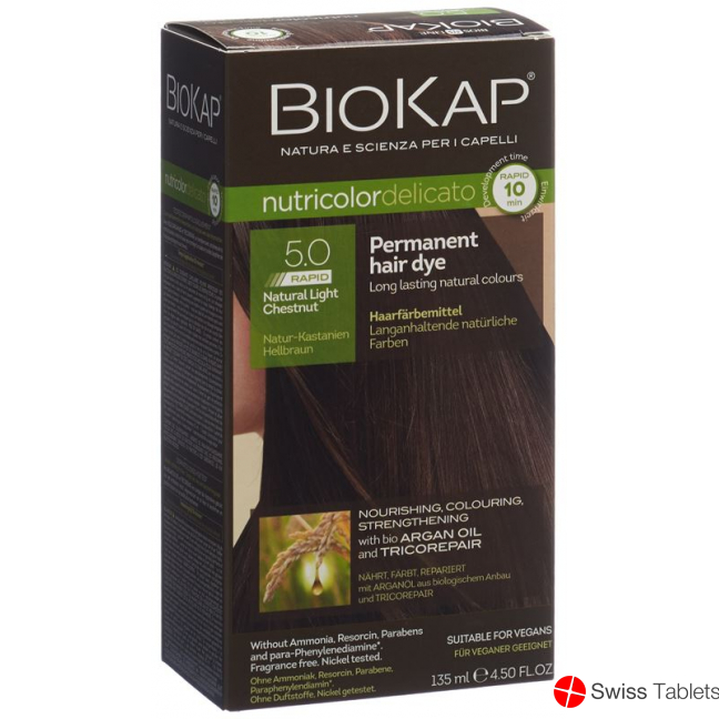 Biokap Nutricolor Delicato Rapid Nat Kast 135ml buy online