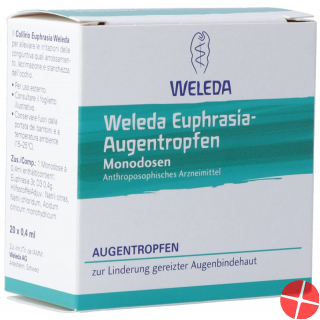 Weleda Euphrasia eye drops monodose 20 x 0.4 ml