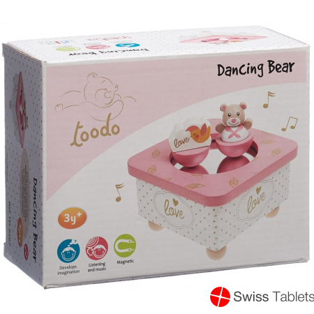 Toodo Golden Bär Musik Box Pink buy online