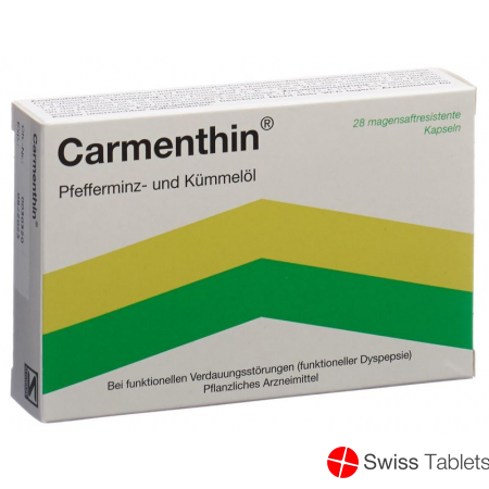 Carmenthin Kapseln Magensaftresistente 28 Stück buy online