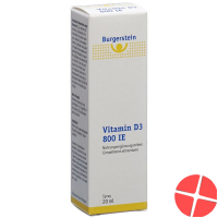 Burgerstein Vitamin D3 800 IU Spr 20 ml