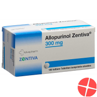 Allopurinol 300 mg tbl Zentiva 100 pcs