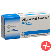 Allopurinol 300 mg tbl Zentiva 30 pcs
