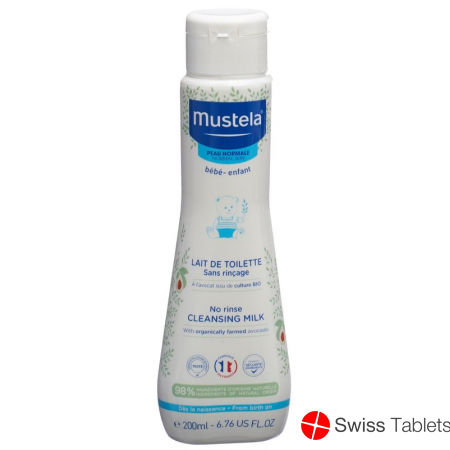Mustela Reinigungsmilch Normale Haut O Abspül 200ml buy online