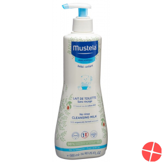 Mustela Reinigungsmilch Normale Haut O Abspül 500ml