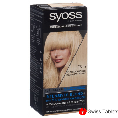 Syoss brightener 13-5 platinum brightener buy online