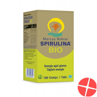 Spirulina Marcus Rohrer Tabletten Bio Glasflasche 180 Stück