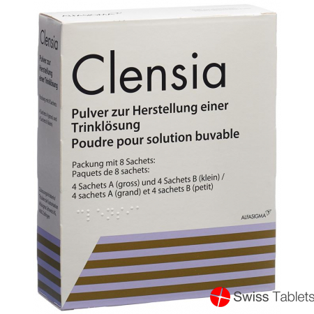 Clensia Pulver Beutel 8 Stück buy online