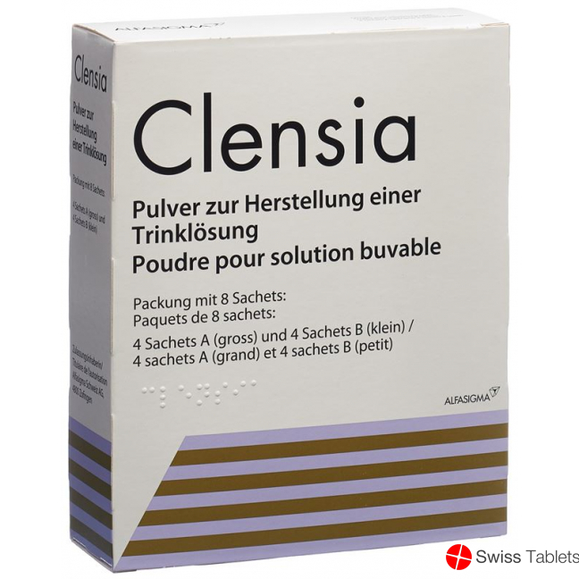 Clensia Pulver Beutel 8 Stück buy online