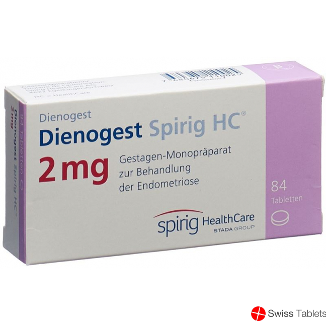 Dienogest Spirig HC Tabletten 2mg 84 Stück buy online