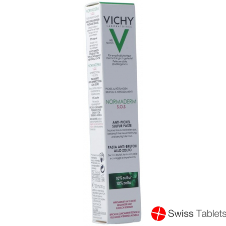 Vichy Normaderm S.O.S. Anti-Pimple Sulphur Paste 20ml buy online
