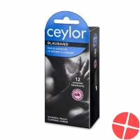 Ceylor Blue Ribbon Condoms with Reservoir 12 pieces