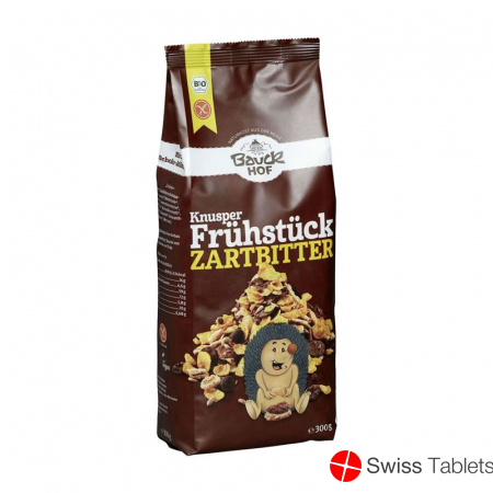 Bauckhof Knusper Frühstück Zartbitt Glutenf 300 buy online