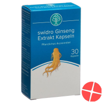 Swidro Ginseng Extrakt Kapseln 30 Stück