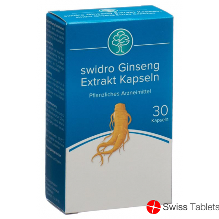 Swidro Ginseng Extrakt Kapseln 30 Stück buy online