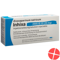 Inhixa Injektionslösung 20mg/0.2ml 50 Fertigspritzen 0.2ml