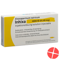 Inhixa Injektionslösung 40mg/0.4ml 2 Fertigspritzen 0.4ml