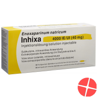 Inhixa Injektionslösung 40mg/0.4ml 50 Fertigspritzen 0.4ml