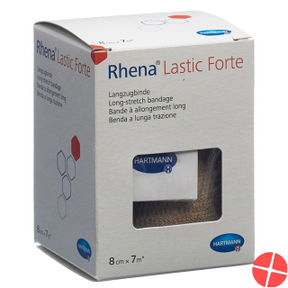 Rhena Lastic Forte 8cmx7m Hautfarbig (neu)