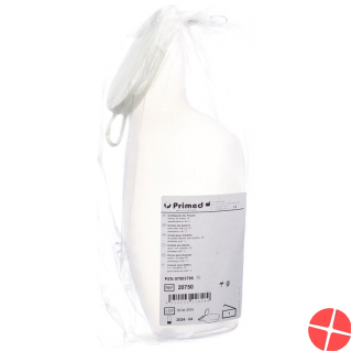 Gribi urine bottle 1L women polypr lid grade