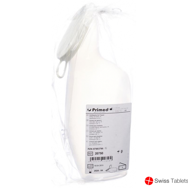 Gribi urine bottle 1L women polypr lid grade buy online