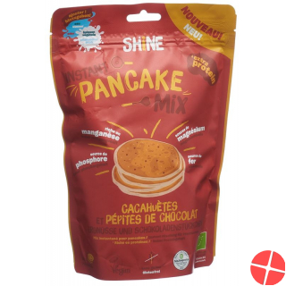 Shine Instant Pancake Mix Erdnues&schoko Bio 400g