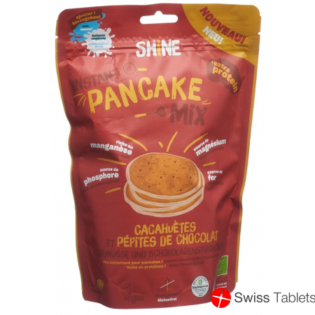 Shine Instant Pancake Mix Erdnues&schoko Bio 400g buy online