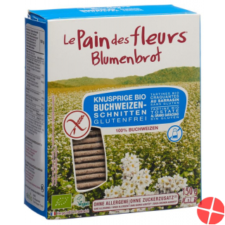 Blumenbrot Knusprige Schnitten Buchweiz ohne Zucker 150g