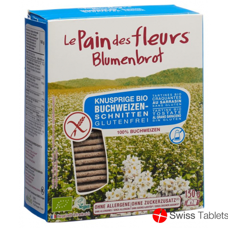 Blumenbrot Knusprige Schnitten Buchweiz ohne Zucker 150g buy online