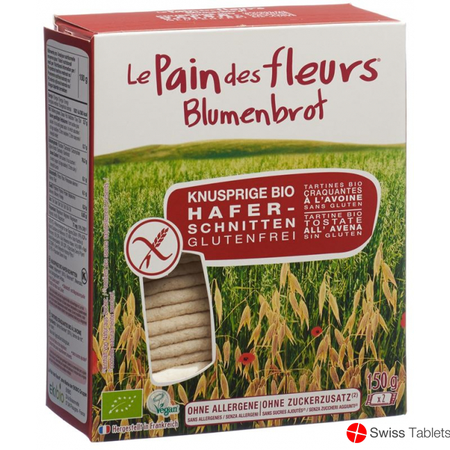 Blumenbrot Knusprige Schnitten Hafer 150g buy online