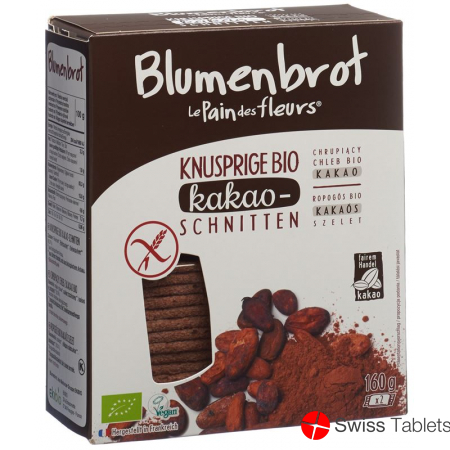 Blumenbrot Knusprige Schnitten Kakao 150g buy online