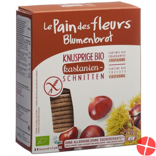 Blumenbrot Knusprige Schnitten Kastanien 150g