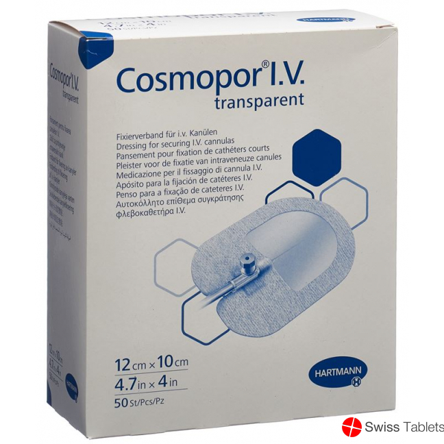 Cosmopor i.v. 10x12cm Transparent 50 Stück buy online
