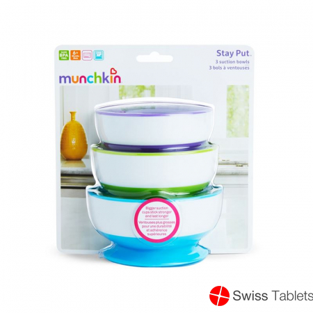 Munchkin Schalen mit Saugnapf 3 Stück buy online