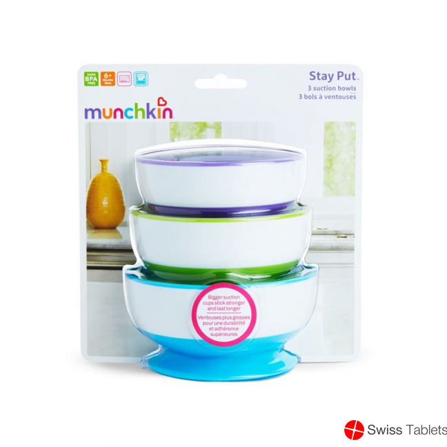 Munchkin Schalen mit Saugnapf 3 Stück buy online