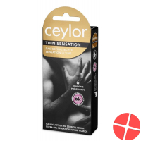 Ceylor Thin Sensation Condoms 6 pieces Ceylor Thin Sensation Condoms 6 pieces