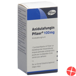 Anidulafungin Pfizer Trockensubstanz 100mg Durchstechflasche