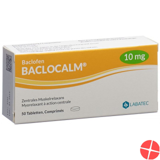Baclocalm Tabletten 10mg 50 Stück