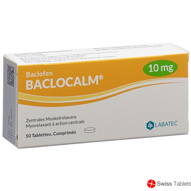 Baclocalm Tabletten 10mg 50 Stück buy online