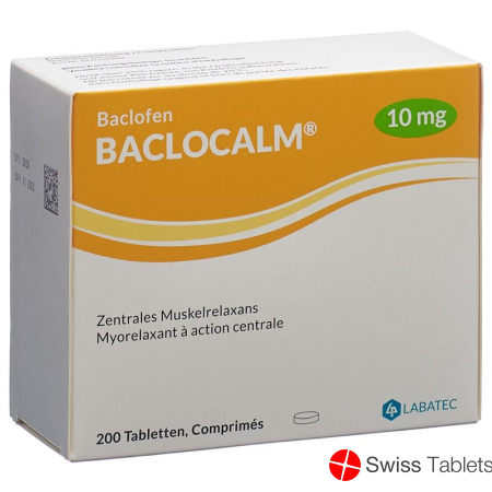 Baclocalm Tabletten 10mg 200 Stück buy online