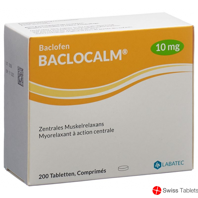 Baclocalm Tabletten 10mg 200 Stück buy online