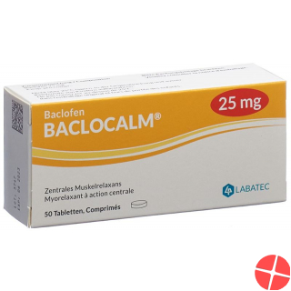 Baclocalm Tabletten 25mg 50 Stück
