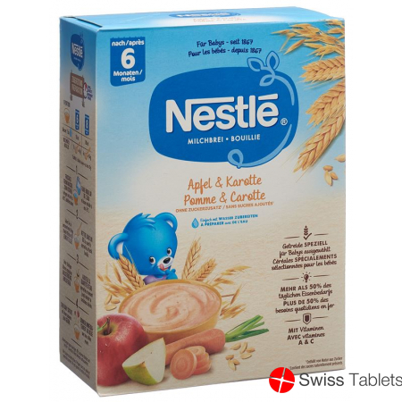 Nestle Baby Cereals Apfel Karotte 8m 480g buy online