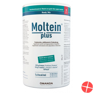 Moltein Plus Ready2mix Geschmacksneutral Dose 380g