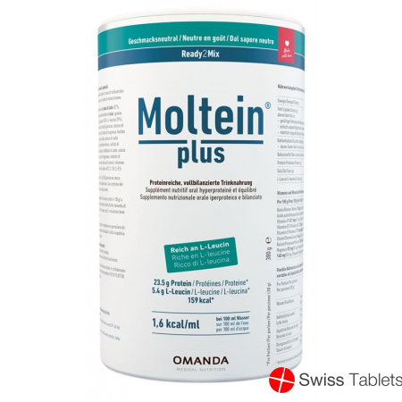 Moltein Plus Ready2mix Geschmacksneutral Dose 380g buy online