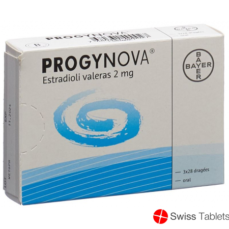 Progynova Drag 2 mg 3 x 28 pcs