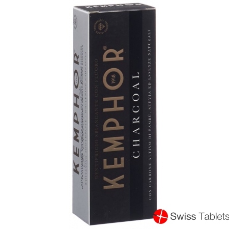 Kemphor Toothpaste Charcoal Tube 75ml buy online