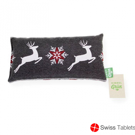 Himmelgrün Kirschkernkissen 32x17cm Hirsch Dunkel buy online